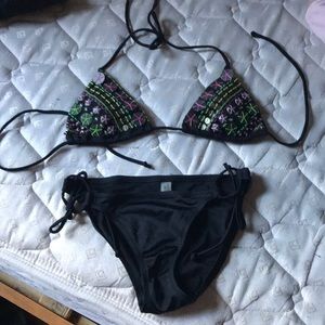 Black Victoria Secret swim suit
